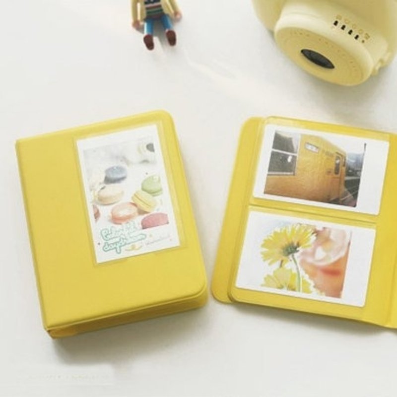 Dessin x 2NUL- fantasy land phase of the Polaroid mini V.3 (65 photos) - lime yellow, TNL82600 - Photo Albums & Books - Plastic Yellow