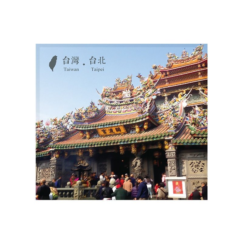 [Universal] cloth Taiwan Series freshwater Guandu Temple ll Souvenir - Place Mats & Dining Décor - Other Materials Multicolor