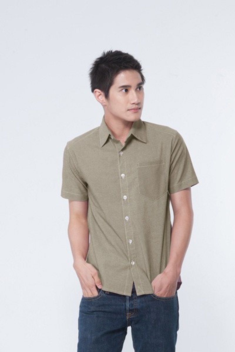 iinpress tip pocket shirt (light khaki) - Men's Shirts - Other Materials Gold