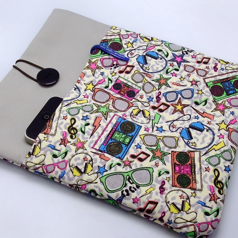Macbook case, Laptop/Computer case (量身訂製) 電腦包 (M-90) - 平板/電腦保護殼 - 棉．麻 灰色