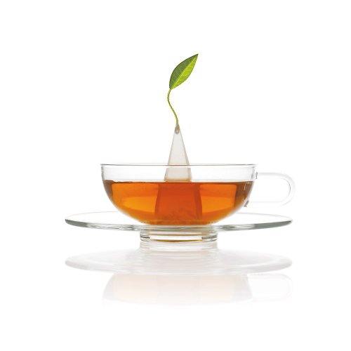 Tea Forte Tea Forte Sontu 精緻玻璃茶杯 & 印花茶碟 SONTU TEA CUP ＆ SAUCER