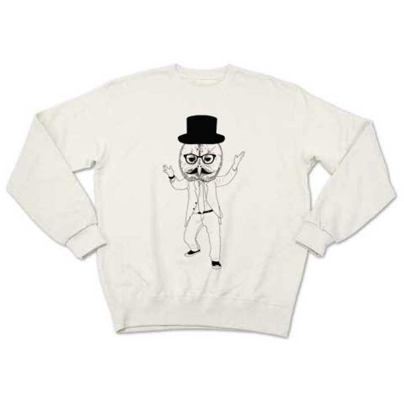 OWL HAT2 (sweat white) - Men's T-Shirts & Tops - Other Materials 