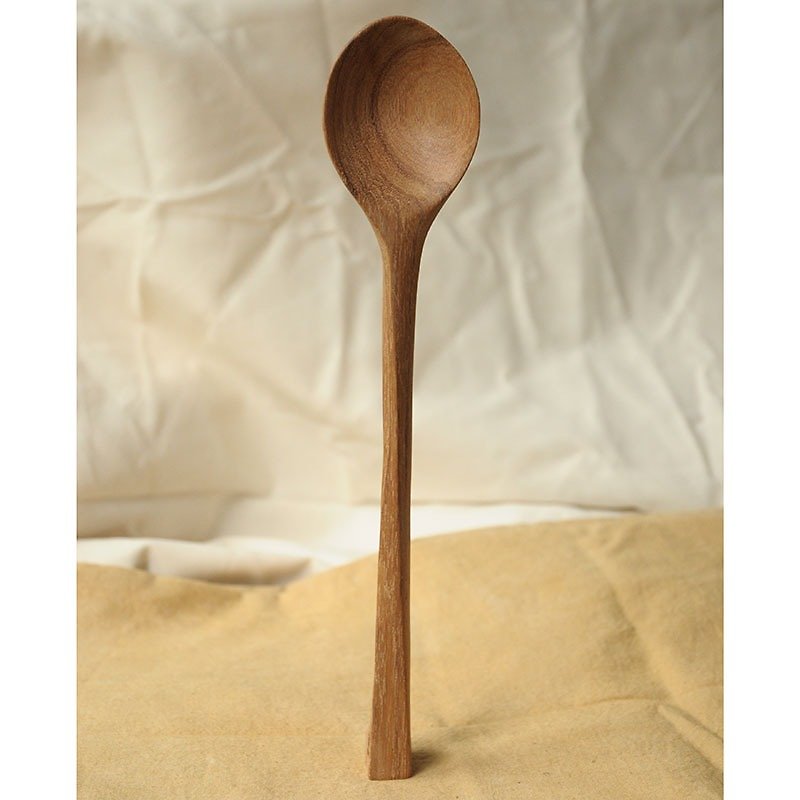 Carpentry. Teak. One tbsp. - Cutlery & Flatware - Wood Khaki