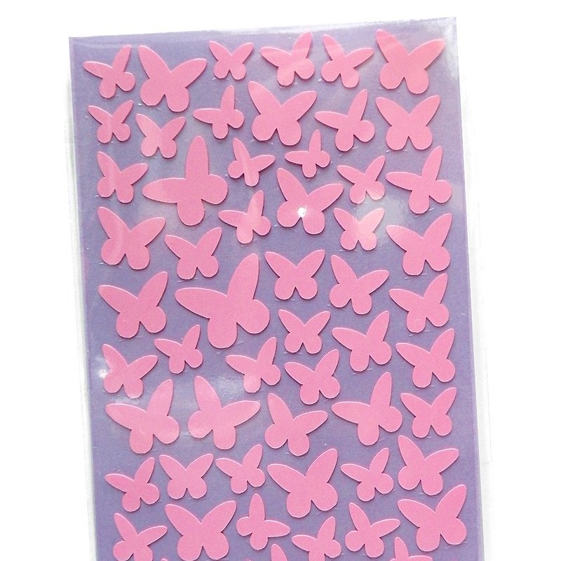 Butterfly Stickers (59) - สติกเกอร์ - วัสดุกันนำ้ หลากหลายสี