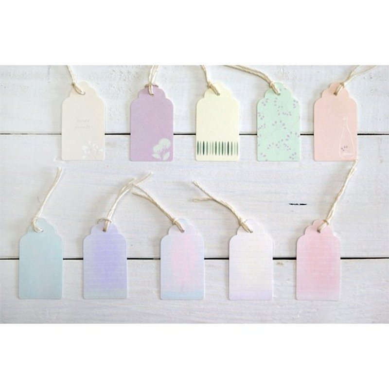 GIFT TAG-SCALLOPED-B - Cards & Postcards - Paper Multicolor