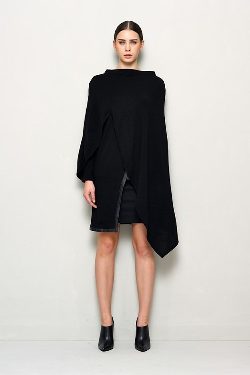 Wool blouse - Overalls & Jumpsuits - Wool Black