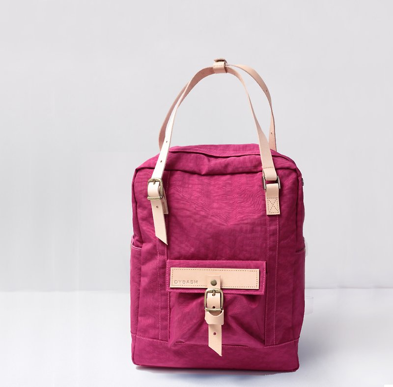 Super limited DYDASH shoulder bag 3 with hand / shoulder / back backpack / mother bag (sexy lady) - Messenger Bags & Sling Bags - Genuine Leather Purple