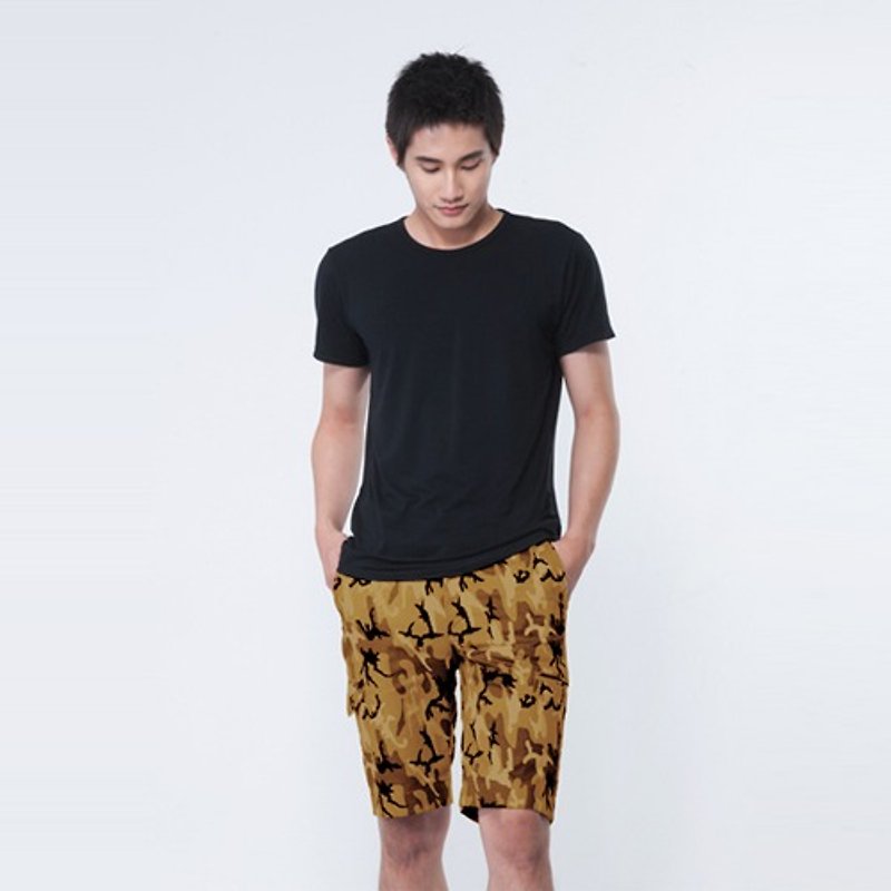 Seiko iinpress camouflage shorts (earth yellow) - Men's Pants - Other Materials 