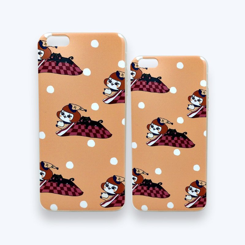 Sugar bag lady buns series iPhone6 ​​/ 6plus silica all-inclusive relief Phone Case - เคส/ซองมือถือ - พลาสติก หลากหลายสี