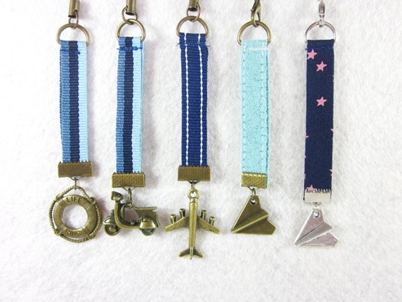 私の白昼夢ワークショップレトロ牧歌的な携帯電話チェーン/携帯電話のペンダント/携帯電話のロープ/電話ロープ - その他 - その他の素材 多色