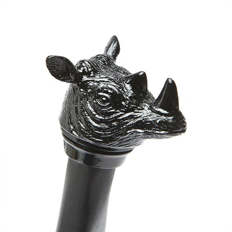 Japan Goodygrams animal shaped shoehorn (Rhino Rhino) - อื่นๆ - วัสดุอื่นๆ สีดำ