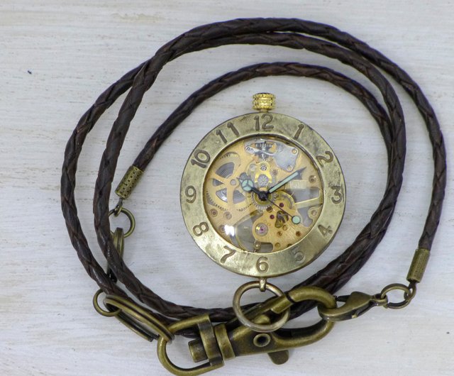 Ks作 Craftist Silver スケルトン機械手巻き腕時計 ハンドメイド Ks作