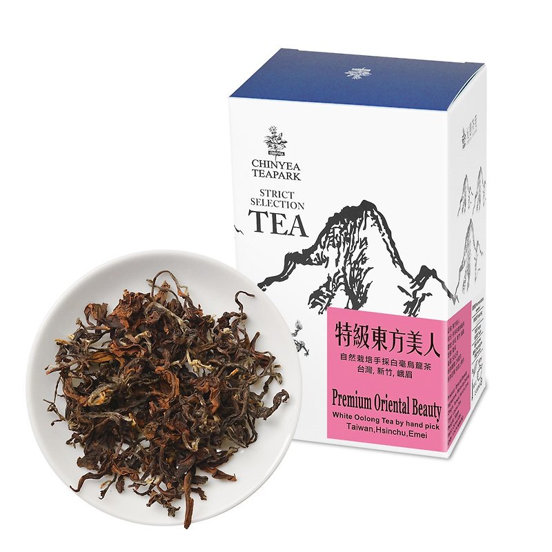 東方美人茶 (50g/box)-  蜂蜜のような香りのする、グランドスーペリア台湾新竹 - お茶 - 紙 ホワイト