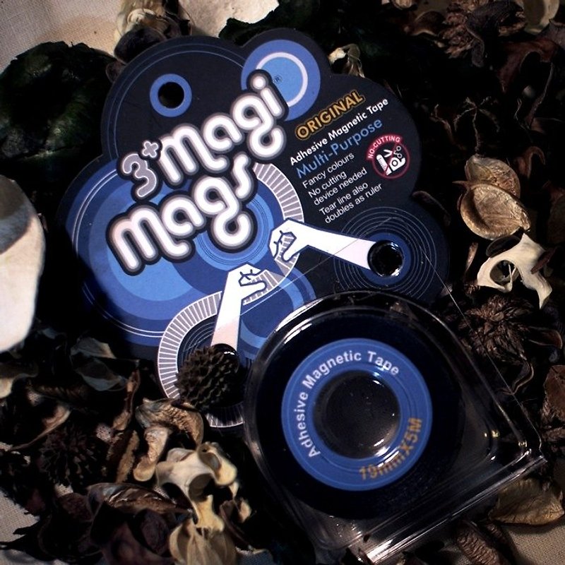 3+ MagiMags Magnetic Tape 　　　19mm x 5M Classic.Blue - อื่นๆ - วัสดุอื่นๆ สีน้ำเงิน