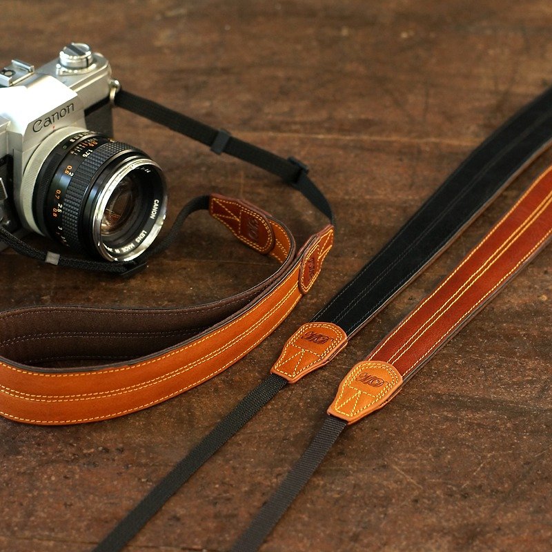 SVEN twins leather neck strap (wide) - Camera Straps & Stands - Genuine Leather Multicolor
