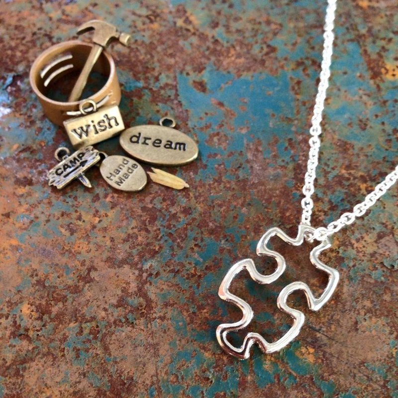 【Story Necklace 故事項鍊】拼；繫 - 項鍊 - 其他金屬 