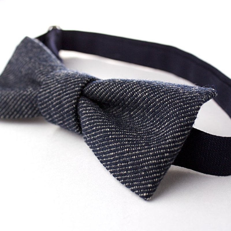 Bowtie (fluffy) - Ties & Tie Clips - Other Materials Black