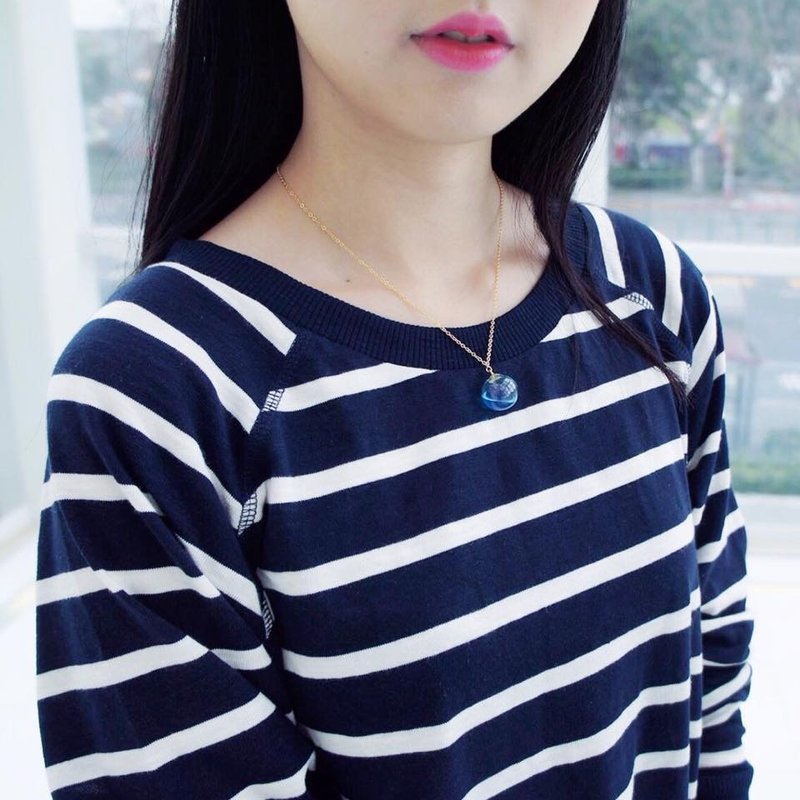 WISH YOU A WISH ∵ necklace - 鎖骨鍊 - 其他金屬 