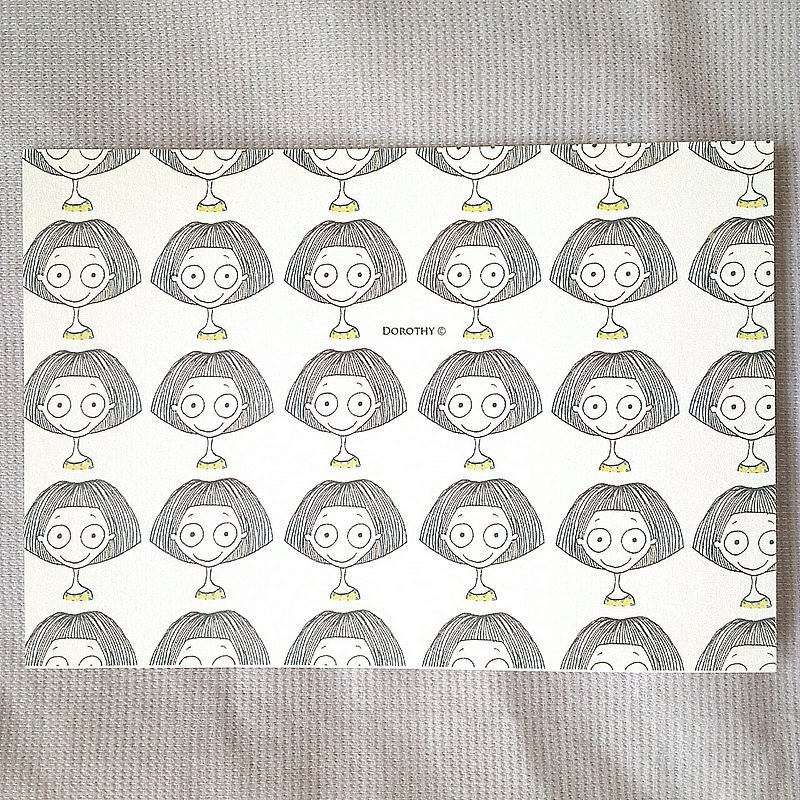 千の糸 ポストカード-B001 - カード・はがき - 紙 多色