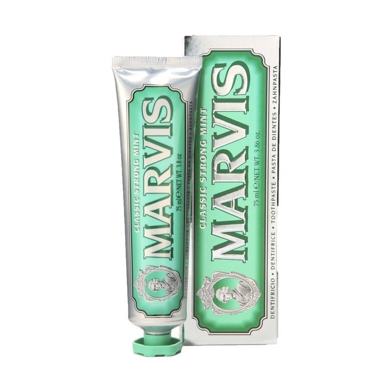 MARVIS 經典薄荷牙膏 Classic Strong Mint - 75 ml. / 3.7 oz. - 香氛/精油/擴香 - 其他材質 綠色