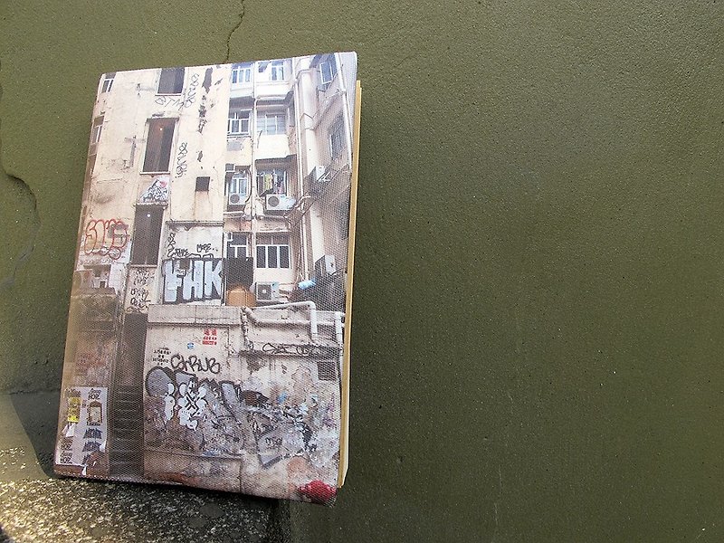 < street graffiti > A5 book cover - สมุดบันทึก/สมุดปฏิทิน - วัสดุกันนำ้ 