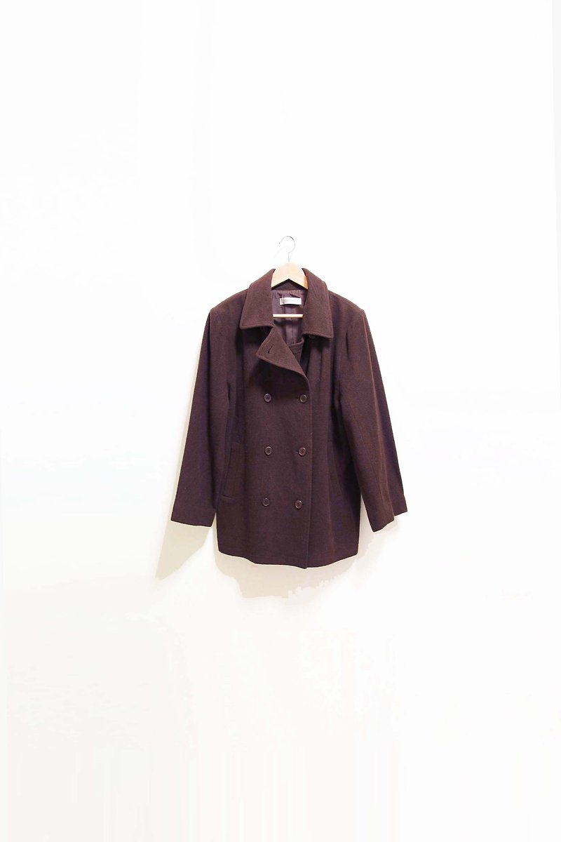 [Wahr] pear Hee Coat - Men's Coats & Jackets - Other Materials Brown