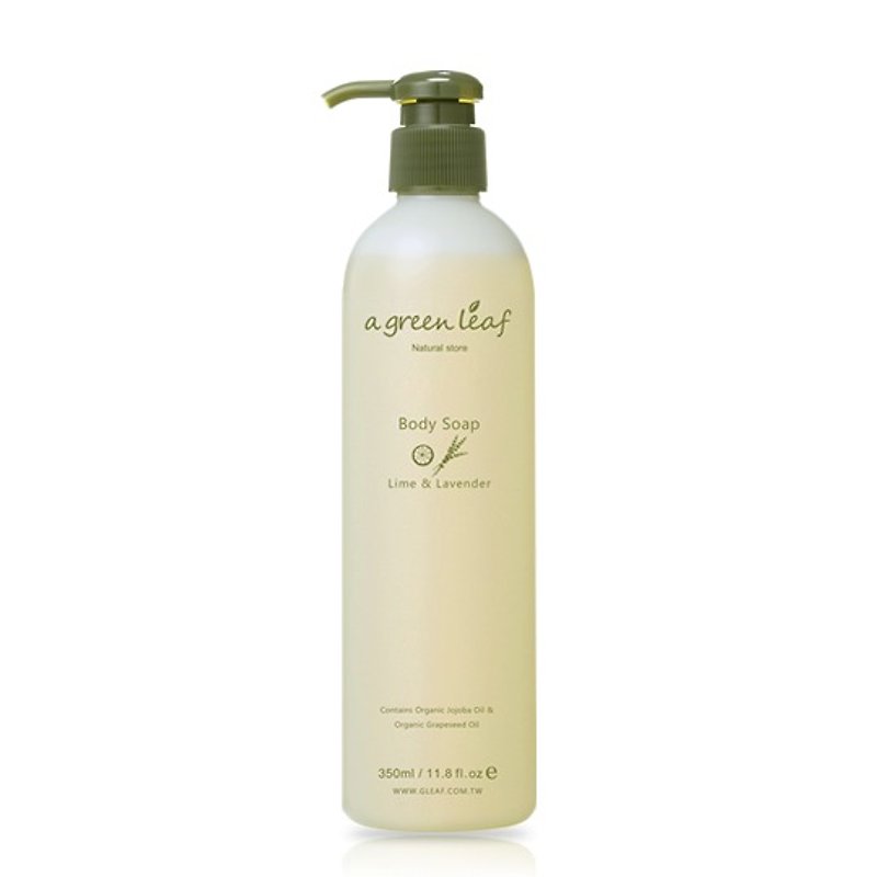 Lime & Lavender Body Soap / Suitable For All Skin Type (350ml) - บำรุงเล็บ - พืช/ดอกไม้ สีเขียว