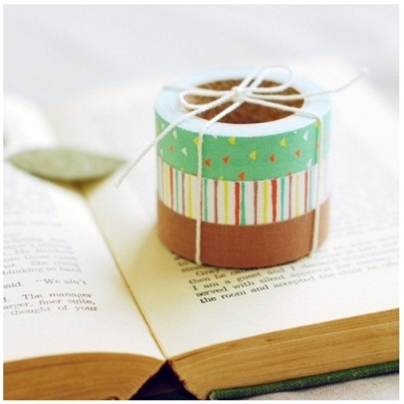 Nordic Dailylike fabric tape cloth tape (c into) 13-Childhood, E2D97846 - Washi Tape - Other Materials Multicolor