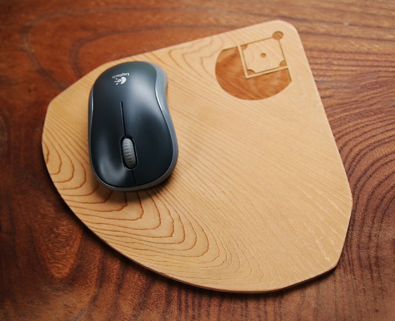 【Western Red Cedar】Mousepad - Other - Wood Brown