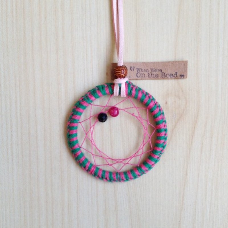 [DreamCatcher. Dream Catcher] (Spot free shipping) - Necklaces - Other Materials Multicolor