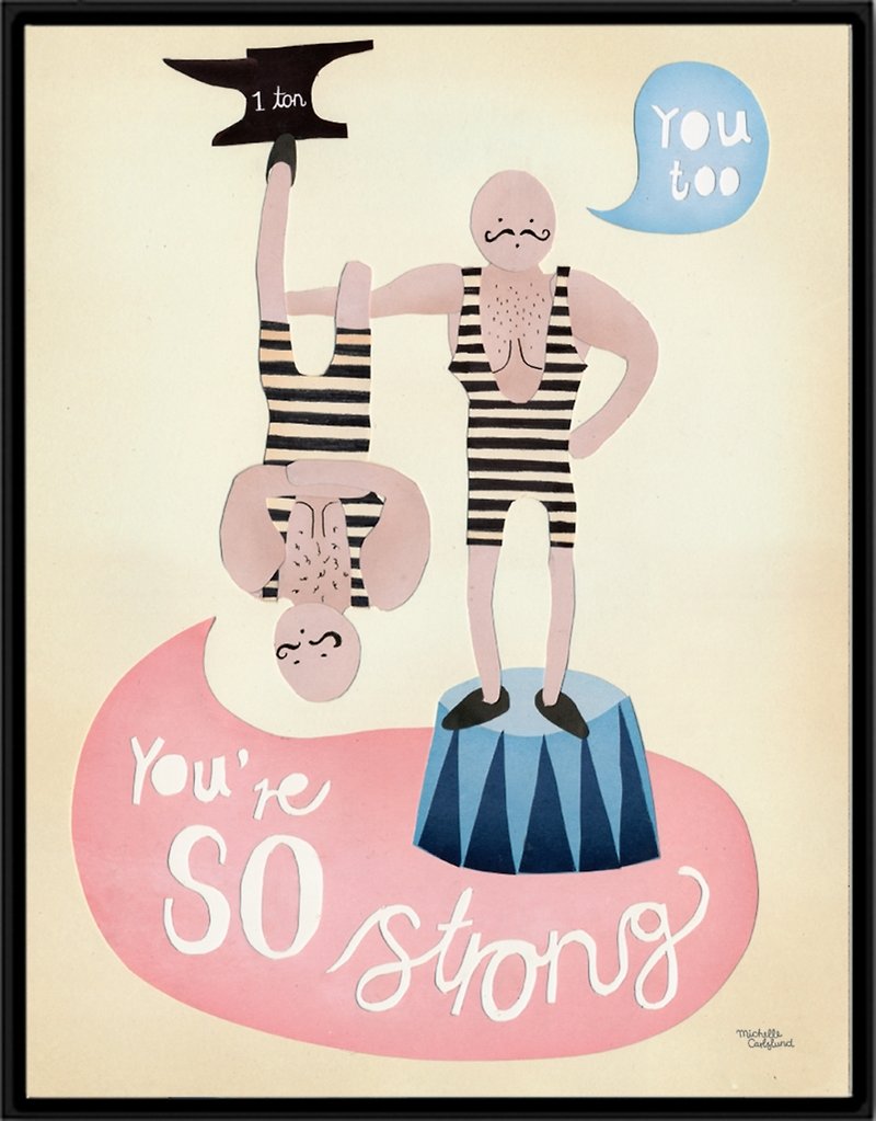Denmark Michelle Carlslund illustration posters _ People Series M - Posters - Paper 