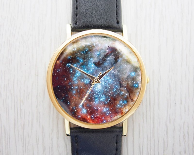 Milky Way-Ladies' Watches/Men's Watches/Unisex Watches/Accessories【Special U Design】 - Men's & Unisex Watches - Other Materials Blue