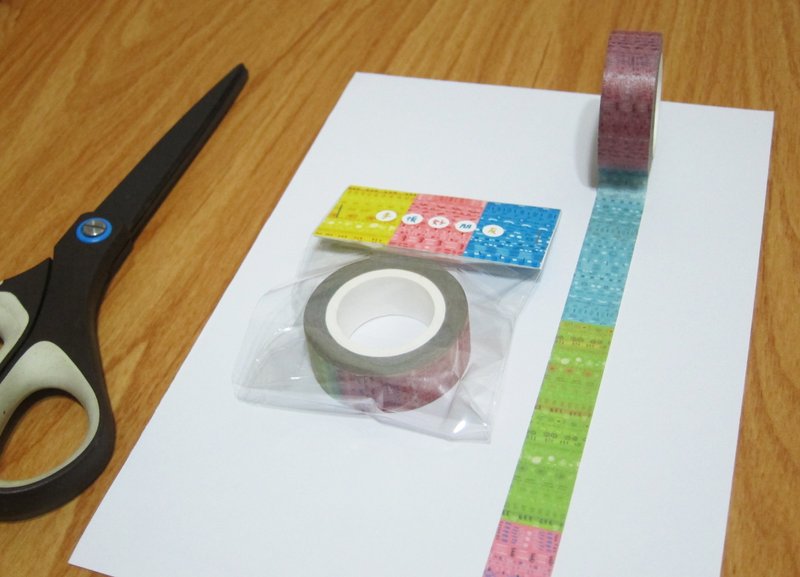 PDA friends / Magai's masking tape - มาสกิ้งเทป - กระดาษ หลากหลายสี