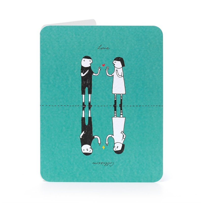 this is Love. Universal card - การ์ด/โปสการ์ด - กระดาษ สีเขียว