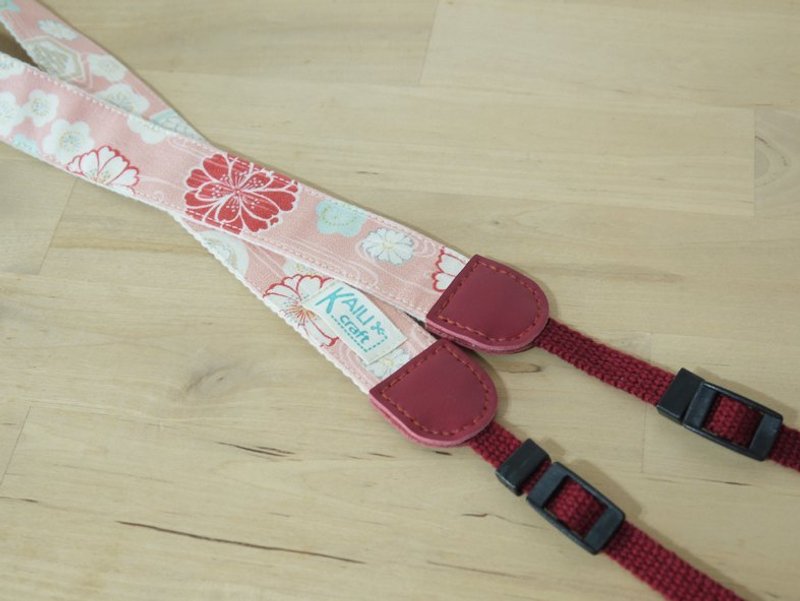 Strap - Chunmei (Pink) - ID & Badge Holders - Cotton & Hemp Pink