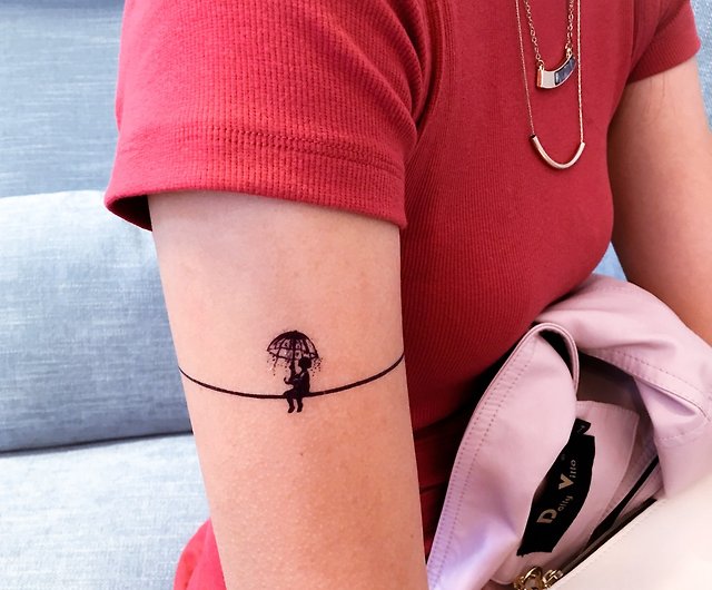 26 Outstanding Umbrella Tattoo Design Art Ideas