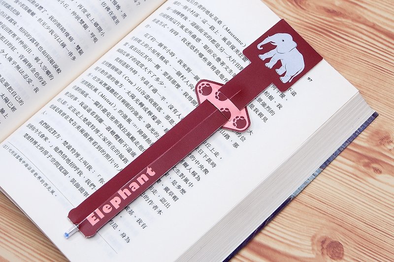 Target Bookmark Pen-ELEPHANT - Bookmarks - Plastic Multicolor