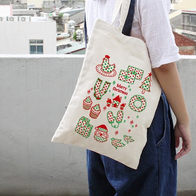 Shoulder bag-Christmas A - Messenger Bags & Sling Bags - Other Materials 
