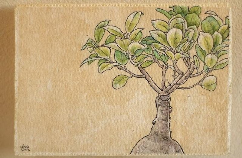 original picture [banyan tree]  「がじゅまる」原画 - ポスター・絵 - 紙 グリーン