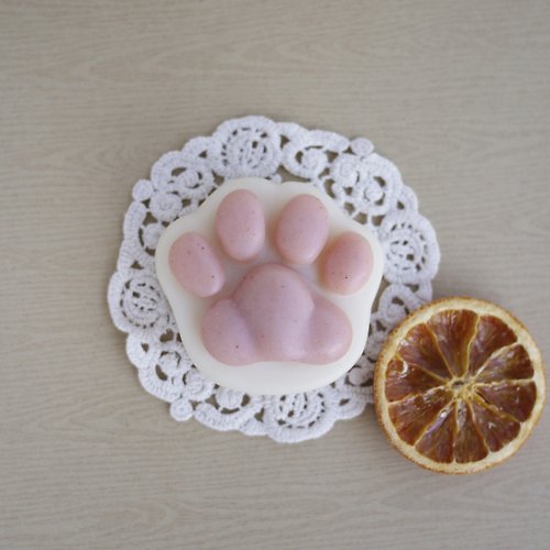 貓手作 甜橙 | 乳油木果沐浴貓掌皂 | 人用 | 貓手作 | 果香調