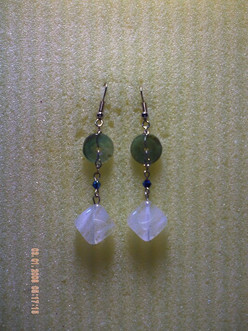 jasper - Earrings & Clip-ons - Other Materials 