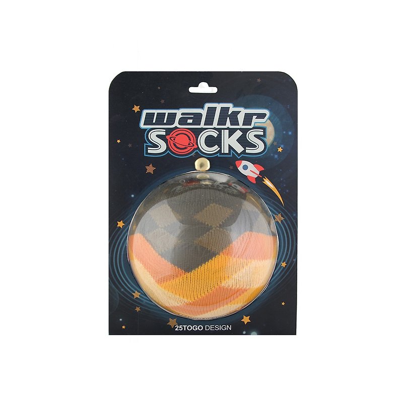 WALKR SOCKS_Sunset Savanna - Socks - Other Materials Orange