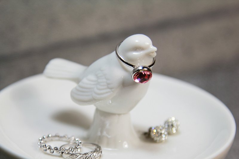[SUSS] 英國小鳥造型超可愛高質感飾品架/飾品盤_適合放置戒指項鍊---免運優惠中 - 其他 - 其他材質 白色