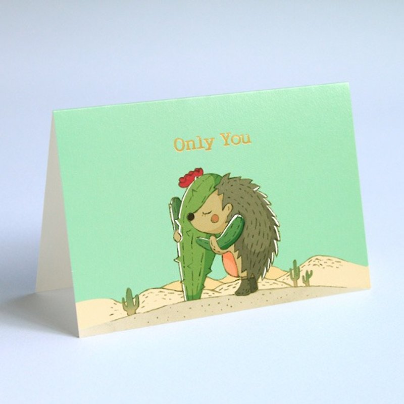 《MIIN POST》Card–Only You - การ์ด/โปสการ์ด - กระดาษ หลากหลายสี