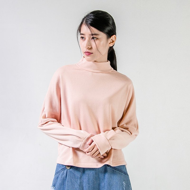 SU：MIはAir Turtleneck Air Top_5AF009_豆saidと言いました - トップス - コットン・麻 ピンク