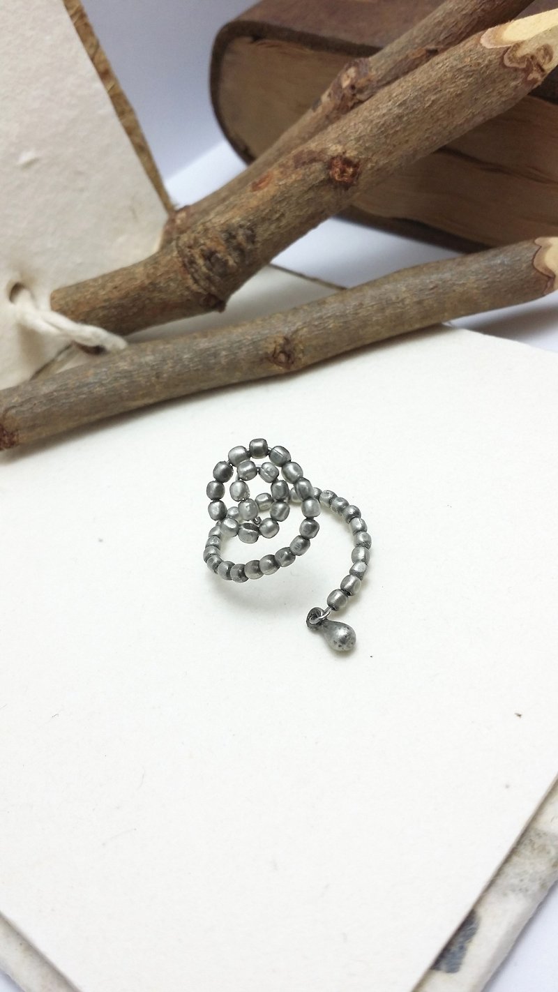 ◎ ancient silver ring plated stainless steel beads can be plastic molding ring - General Rings - Other Metals 
