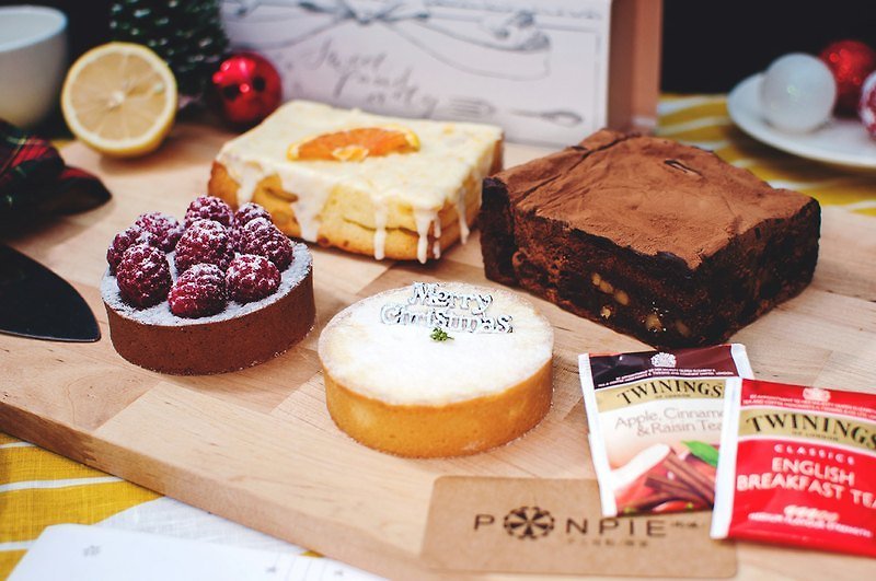 好日推好物特別企劃：Ponpie聖誕節手工甜點禮盒 - 蛋糕/甜點 - 新鮮食材 