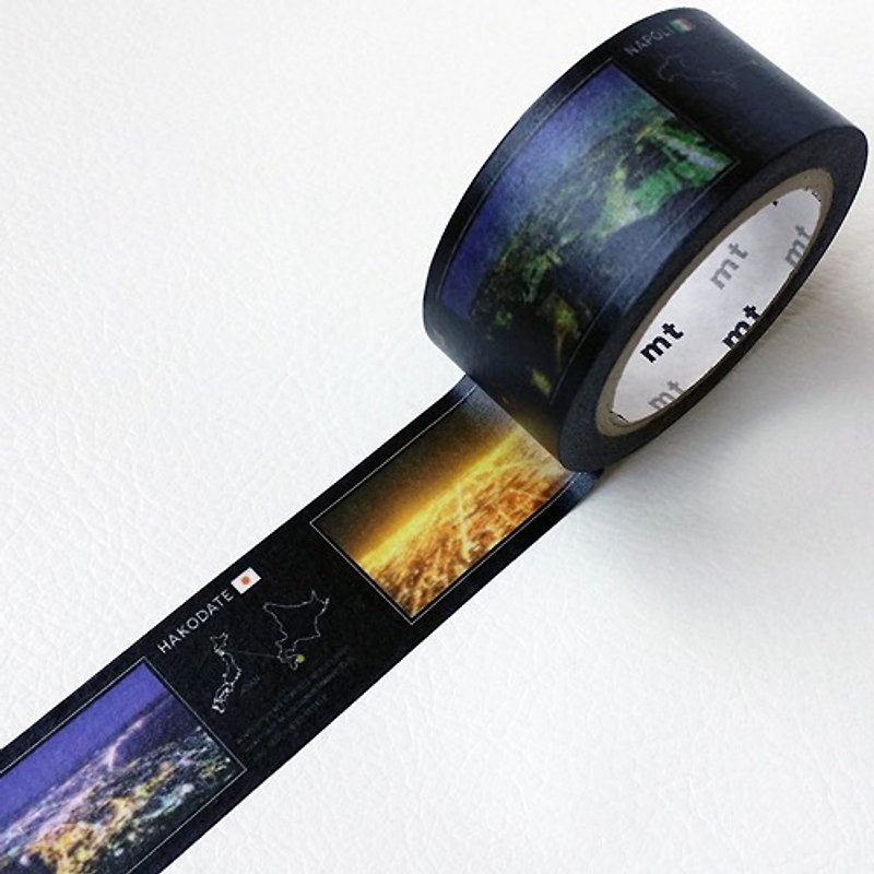 mt and paper tape engraved limited funds [World Night (MT01K347)] - Washi Tape - Paper Multicolor