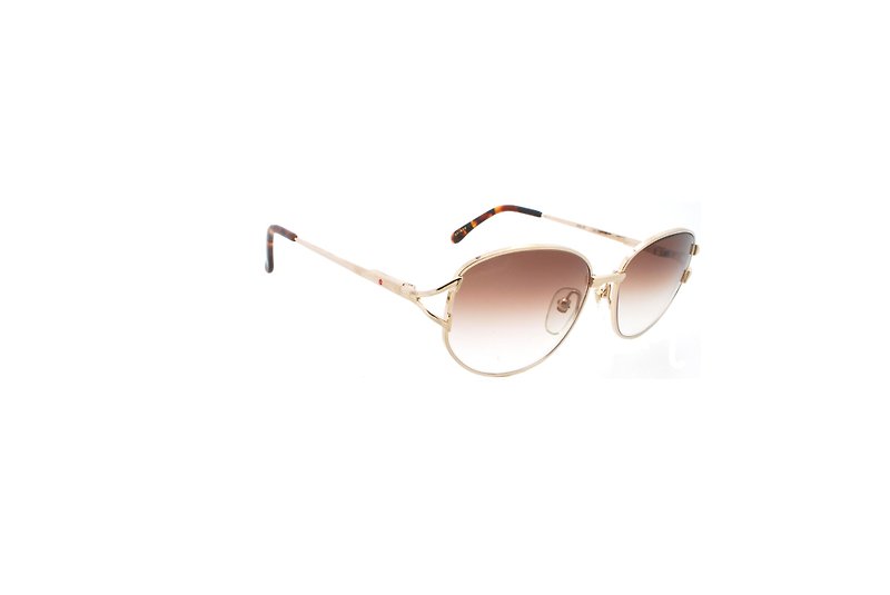 Solex SY-520 COL.01 Antique sunglasses made in Hong Kong in the 90s - Sunglasses - Other Metals Gold