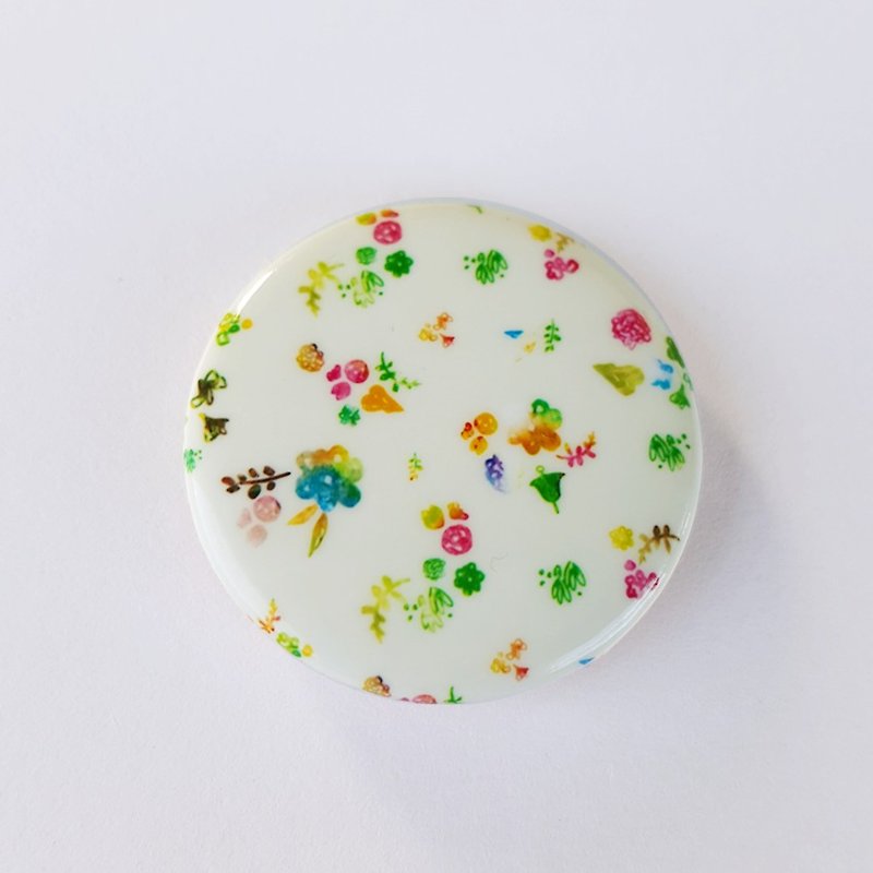 Pin / Blessing - Brooches - Plastic Yellow